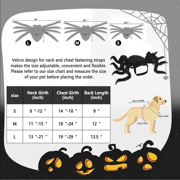 ❗️LAST ONE❗️Dog spider costume M/L - Picture 3 of 3